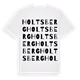 Holtsberg ordlek t-shirt