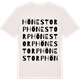 Vintage White t-shirt med Hönestorp ordlek t-shirt