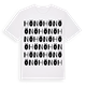 White t-shirt med Hönö ordlek t-shirt