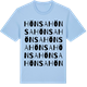 Blue Soul t-shirt med Hönsa ordlek t-shirt