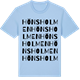 Blue Soul t-shirt med Hönsholmen ordlek t-shirt