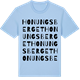 Blue Soul t-shirt med Honungsberget ordlek t-shirt