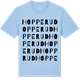 Blue Soul t-shirt med Hopperud ordlek t-shirt