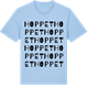Blue Soul t-shirt med Hoppet ordlek t-shirt