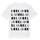 Horla ordlek t-shirt