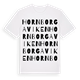 Hornborgaviken ordlek t-shirt