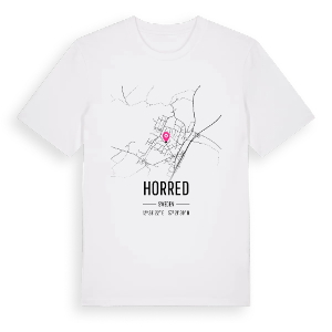 Horred karta t-shirt – ekologisk bomull t-shirt från Pinshirt