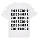 Horred ordlek t-shirt