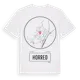 White t-shirt med Horred t-shirt