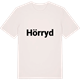 Vintage White t-shirt med Hörryd fetstil t-shirt