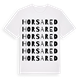 Horsared ordlek t-shirt