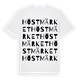 Höstmärket ordlek t-shirt