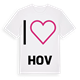 Jag älskar Hov t-shirt stort tryck