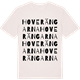 Vintage White t-shirt med Hoverängarna ordlek t-shirt