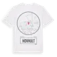 White t-shirt med Hovhult t-shirt