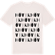Vintage White t-shirt med Hövik ordlek t-shirt
