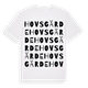 Hovsgärde ordlek t-shirt