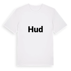 Hud fetstil t-shirt – ekologisk bomull t-shirt från Pinshirt