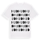 Hud ordlek t-shirt