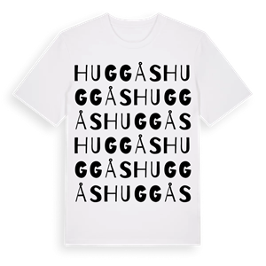 Huggås ordlek t-shirt – ekologisk bomull t-shirt från Pinshirt