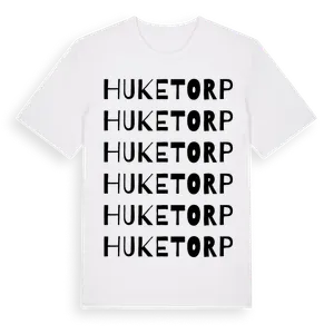 Huketorp ordlek t-shirt – ekologisk bomull t-shirt från Pinshirt