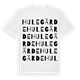 Hulegärde ordlek t-shirt