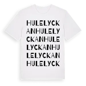 Hulelyckan ordlek t-shirt – ekologisk bomull t-shirt från Pinshirt