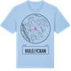 Blue Soul t-shirt med Hulelyckan t-shirt