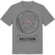 Mid Heather Gray t-shirt med Hulelyckan t-shirt