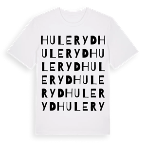 Huleryd ordlek t-shirt – ekologisk bomull t-shirt från Pinshirt
