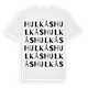 Hulkås ordlek t-shirt