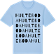 Blue Soul t-shirt med Hulteboda ordlek t-shirt