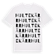 Hultekärr ordlek t-shirt