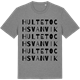 Mid Heather Gray t-shirt med Hultet och Svanvik ordlek t-shirt