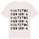 Vintage White t-shirt med Hultet och Svanvik ordlek t-shirt