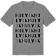 Mid Heather Gray t-shirt med Hulvik ordlek t-shirt