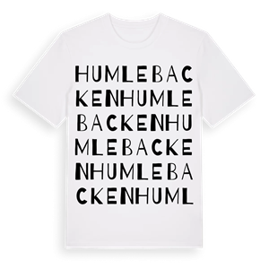 Humlebacken ordlek t-shirt – ekologisk bomull t-shirt från Pinshirt