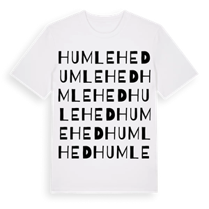 Humlehed ordlek t-shirt – ekologisk bomull t-shirt från Pinshirt