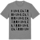 Mid Heather Gray t-shirt med Humlekärr ordlek t-shirt