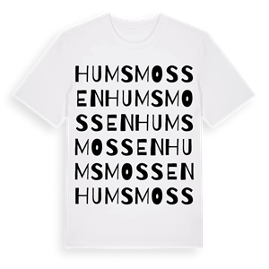 Humsmossen ordlek t-shirt – ekologisk bomull t-shirt från Pinshirt