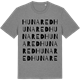 Mid Heather Gray t-shirt med Hunared ordlek t-shirt