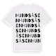 Hundsåsen ordlek t-shirt