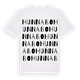 Hunnabo ordlek t-shirt