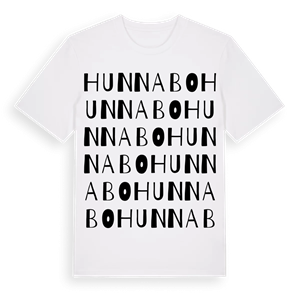Hunnabo ordlek t-shirt – ekologisk bomull t-shirt från Pinshirt