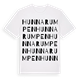 Hunnarumpen ordlek t-shirt