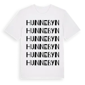 Hunnebyn ordlek t-shirt – ekologisk bomull t-shirt från Pinshirt