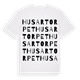 Husartorpet ordlek t-shirt