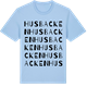 Blue Soul t-shirt med Husbacken ordlek t-shirt