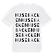 Husebacken ordlek t-shirt