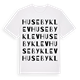 Huseby klev ordlek t-shirt